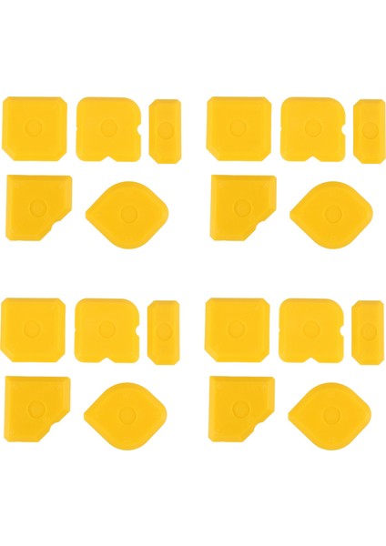 20PCS Scraper Aracı Kiti Grouting Set Sınırlama Mal Grout Sökücü Silikon Silikon Dolgusu Yumurtlama Spatula (Yurt Dışından)