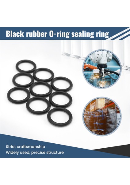 50 x Nitril Kauçuk O Halka Siyah 11 mm x 15 mm x 2 mm Yıkama Sızdırmazlık Torbaları Kauçuk Pedler (Yurt Dışından) indirimleri