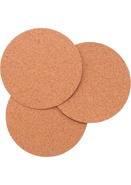 Kendinden Yapışkanlı Bardak Altlıkları Cork Paspaslar ve Dıy El Sanatları Malzemeleri Için Destek Tabakaları (600 Adet Yuvarlak) (Yurt Dışından) modelleri