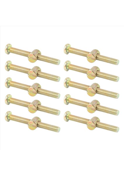 Altı Soket Baş Kapak Vidaları Cıvatalar Mobilya Cıvatası ile M 6 x 55 mm Namlu Somunlar Çapraz Dübel Yatılı Mobilya Somun Yataklar Için Beş Sandalyeler (Yurt Dışından) modelleri