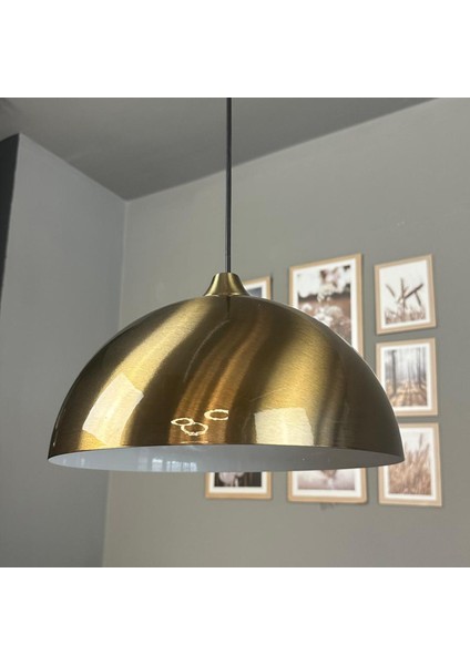 Yimpi Eskitme Avize Tekli Sarkıt Eskitme Piramit Başlık Salon Mutfak Kuaför Dekoratif Aydınlatma