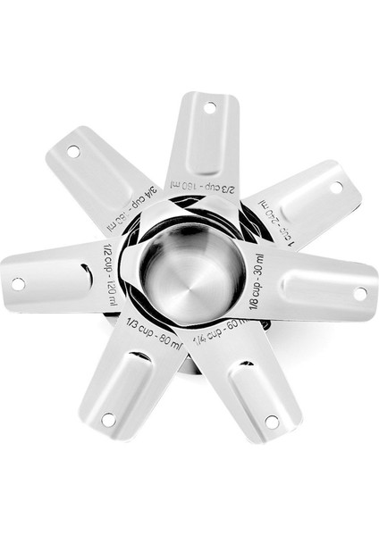 1/8 Su Bardağı Kahve Kepçesi ve 6x ile 7 Kişilik Bardak Seti Ölçüm Kaşıkları Paslanmaz Çelik Ölçüm Kaşıkları Seti Seti (Yurt Dışından) modelleri