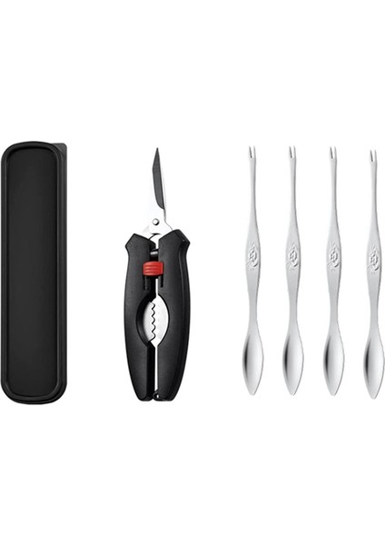 Yeme Için Yengeç Araçları Istakoz ve Yengeç Aracı Seti Istakoz Krakerleri Kabuklu Balysileri Deniz Ürünleri Aracı Fındık Krakeri ve Deniz Ürünleri Makasları (Yurt Dışından)