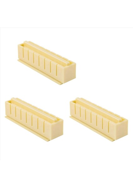 3x Suşi Üreticisi Pirinç Kalıbı Japanse Kek Kalıp Çok Fonksiyonel Kalıp Suşi Yapan Kit Square Sushi Kalıp B (Yurt Dışından)