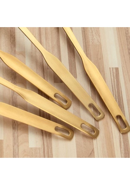 Paslanmaz Çelik Mutfak Eşyaları 10 Parçalı Pişirme Mala Seti Mutfak Alet Seti Altın (Yurt Dışından) fiyatları