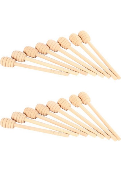 110 Paket 6 Inç Ahşap Bal Kepçe Sopa Bal Jam Kavanoz Dispense Için Mini Bireysel Sarılmış Düğün Favorileri (Yurt Dışından)