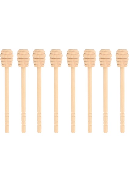 110 Paket 6 Inç Ahşap Bal Kepçe Sopa Bal Jam Kavanoz Dispense Için Mini Bireysel Sarılmış Düğün Favorileri (Yurt Dışından) fiyatları