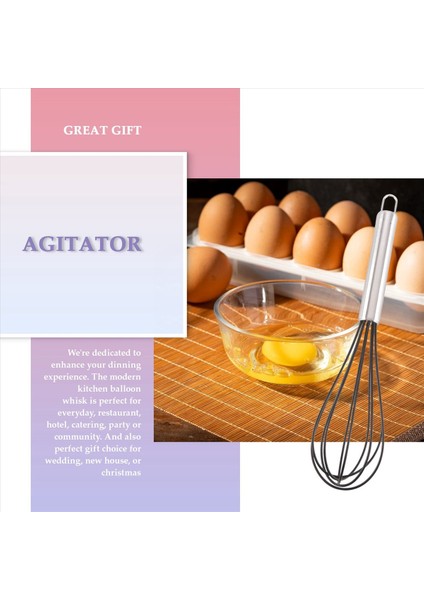 Silikon Mutfak Çırpma 10 Inç Silikon Çırpma Yumurta Çırpıcı Çok Sağlam Mutfak Tel Balonu 600ºF Isıya Dayanıklı (Yurt Dışından) modelleri