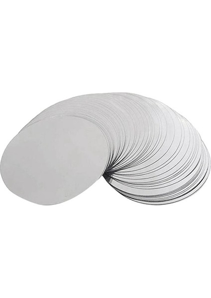 600 Pcs 3 Inç Gümüş Şarap Diskler Damgalı Damla Damlama Dökme Dökme Dökme Şarap Ince Dilim (Yurt Dışından) modelleri