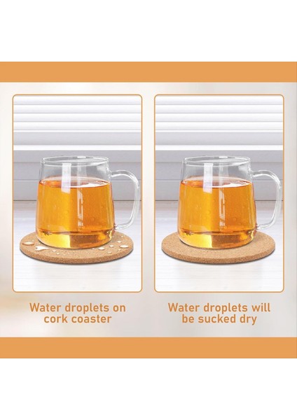 100 Adet Içecek Için Bardak Altlıkları 4 Inç Yuvarlak Emici Kayma Önleyici ve Isı Yalıtımlı Kahve Bardak Altlıkları (Yurt Dışından) fiyatları