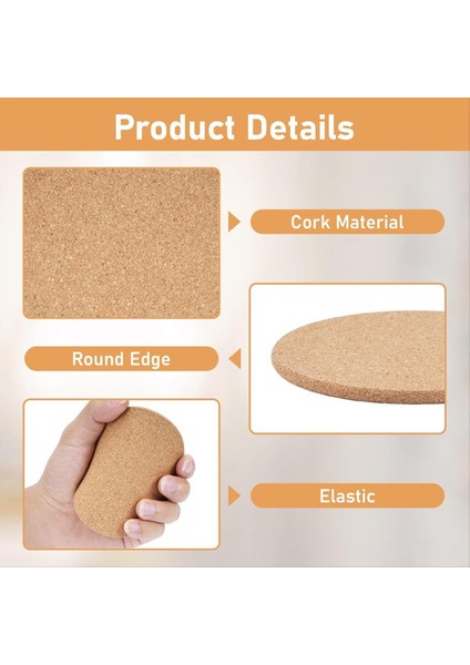 100 Adet Içecek Için Bardak Altlıkları 4 Inç Yuvarlak Emici Kayma Önleyici ve Isı Yalıtımlı Kahve Bardak Altlıkları (Yurt Dışından) fırsatları