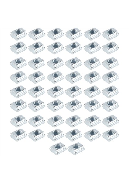 50PCS M5 T Kayar Somun Zin Kaplamalı Karbon Çelik T 2020 Alüminyum Profil Için Sürgülü Somun (Yurt Dışından) fiyatları