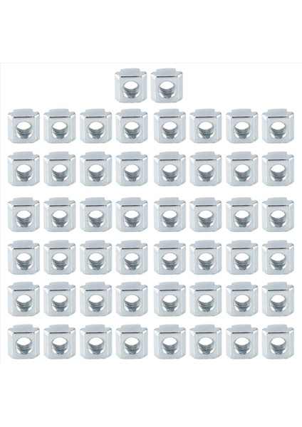 50PCS M5 T Kayar Somun Zin Kaplamalı Karbon Çelik T 2020 Alüminyum Profil Için Sürgülü Somun (Yurt Dışından) modelleri