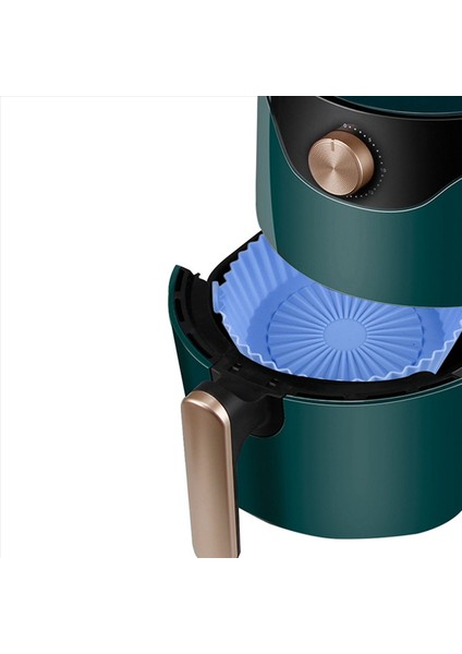 4x Hava Fritöz Silikon Pot Mat Kek Kalıpları Silikon Sepet Pişirme Tavası Mikrodalga Hava Fritözü Liner Aksesuarları A (Yurt Dışından) fiyatları