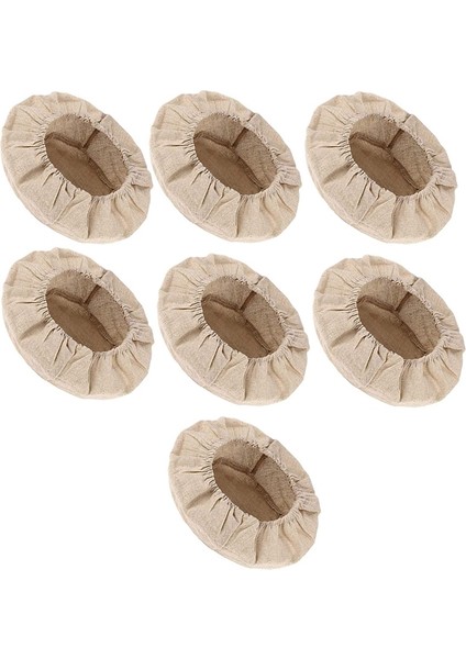 7 Paket 8 Inç Yuvarlak Ekmek Prova Sepet Bezi Astar Hamur Mayası Banneton Prova Sepetleri Hamur Yükselen Pişirme Için Kumaş (Yurt Dışından)