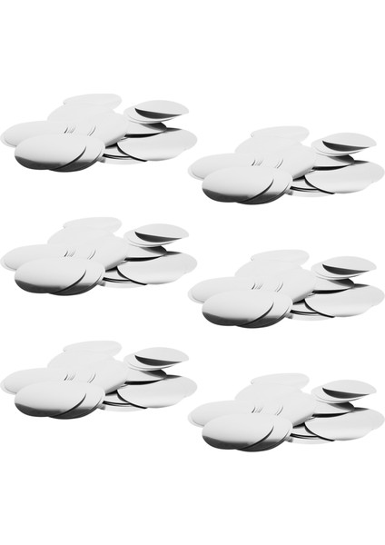 300PCS 3inç Gümüş Şarap Dökme Disk Damla Geçirmez Damla Dökme Dökme Püskürtme (Yurt Dışından)