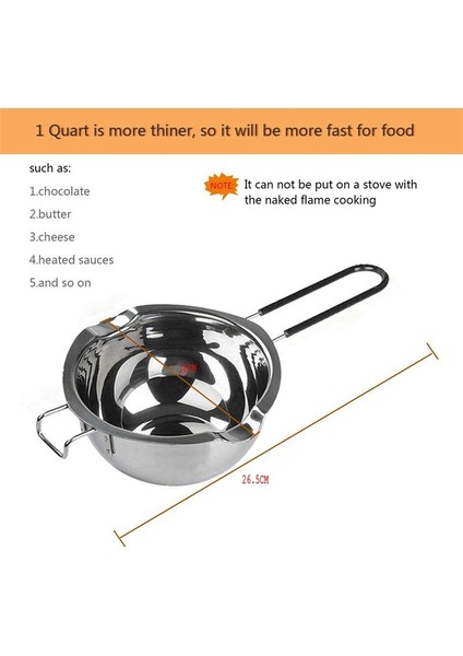 6 Pack Paslanmaz Çelik Çift Kazan Isıya Dayanıklı Tutucu 2 Bardak Kapasite Evrensel Ped (Yurt Dışından) fırsatları