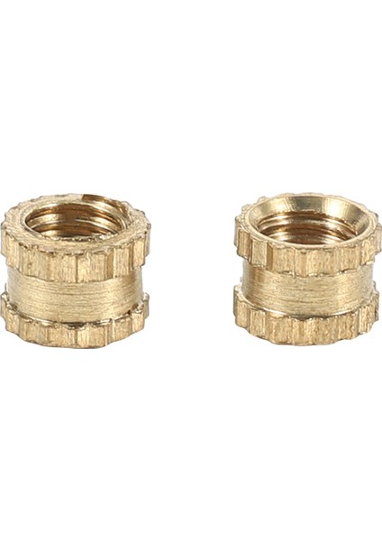 M3 x 3mm Dişi Iplik Pirinç Dişli Dişli Ekleme Gömme Fıstığı 200PCS (Yurt Dışından) fırsatları