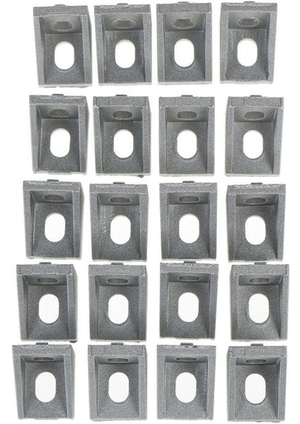 20PCS 2020 Köşe Bağlantı Açısı Alüminyum 20 x 20 L Konektör Braketi ve 50PCS 2020 Serisi Alüminyum Profil Bağlayıcı Seti (Yurt Dışından) modelleri