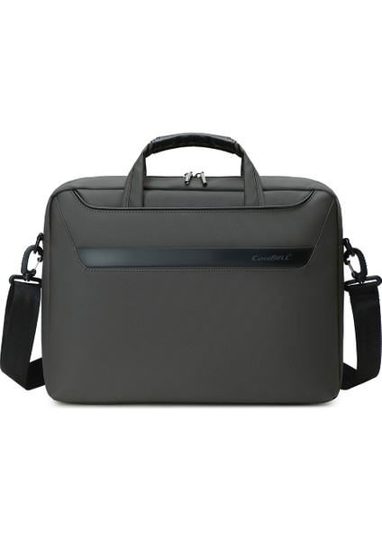 Coolbell CB-2128 15,6 Inç Dizüstü Bilgisayar Çantası Tek Omuzlu Postacı Çantası Darbeye Dalı Su Geçirmez Iş Çantası - Gri (Yurt Dışından) fırsatları