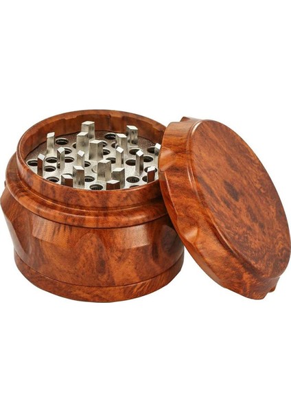 Ahşap Öğütücü Büyük Kapasiteli 4 Katmanlı Öğütücü Polen Kazıyıcı Ev Mutfak Kahverengi Için Uygun (Yurt Dışından) indirimleri