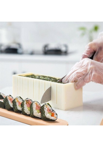2x Suşi Üreticisi Pirinç Kalıbı Japanse Kek Kalıp Çok Fonksiyonel Kalıp Suşi Yapan Kit Square Sushi Kalıp B (Yurt Dışından) indirimleri