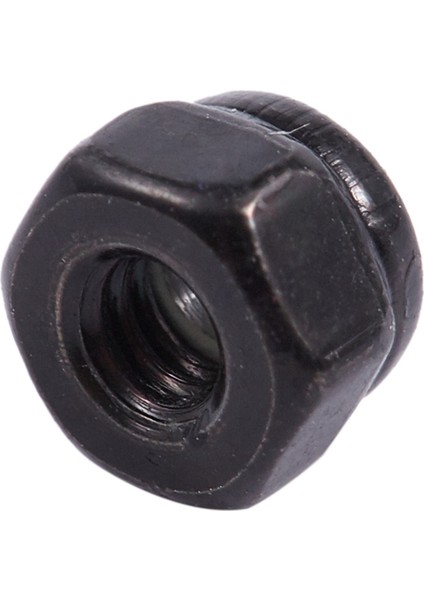 M2 Çinko Kaplama Nylock Naylon Ekle Onaltılık Kilit Somunlar Siyah 100 Pcs (Yurt Dışından) modelleri