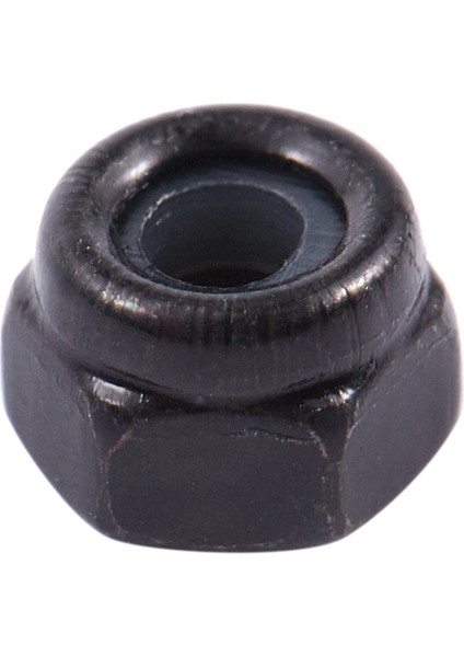 M2 Çinko Kaplama Nylock Naylon Ekle Onaltılık Kilit Somunlar Siyah 100 Pcs (Yurt Dışından) indirimleri
