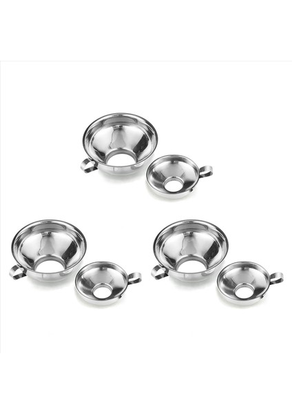 Canning Huni 6 Paket Paslanmaz Çelik Konserve Malzemeleri Mutfak Huni Mason Jar Huni Konserve Huni (Yurt Dışından)