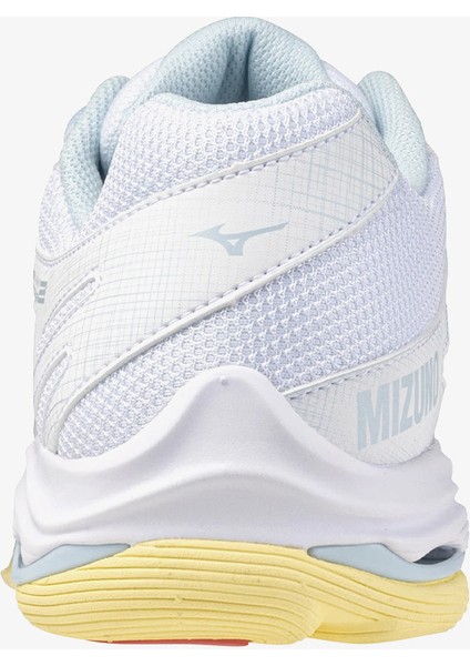 Wave Sky 9 Unisex Beyaz Koşu Ayakkabısı.-