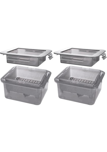 2x Dıy Plastik Tofu Pres Kalıp Ev Yapımı Tofu Kalıp Soya Fasulyesi Curd Tofu Peynir Bezi ile Kalıp Mutfak Yemek Gri (Yurt Dışından)