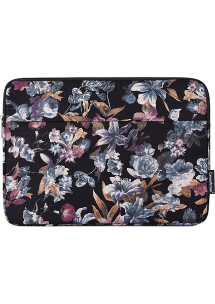 Canvasartısan H2-11 Şok Emici Astarlı 12 Inçlik Dizüstü Bilgisayar Fermuarlı Çanta Suluboya Çiçek Desenli Keten Dizüstü Bilgisayar Kılıfı (Yurt Dışından) fiyatları