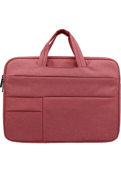 Yolıno QY-C015 13,3 Inç Dizüstü Bilgisayar Çantası Iş Stili Dizüstü Bilgisayar Kılıfı, Gizli Saplı Askılı - Pembe (Yurt Dışından)