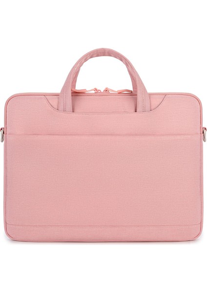 P510 Büyük Dizüstü Bilgisayar Çantası Dizüstü Bilgisayar Kılıfı Bilgisayar Kılıfı 16" Omuz Askılı Dizüstü Bilgisayar Çantası - Pembe (Yurt Dışından)