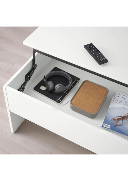 Östavall Orta Sehpa Beyaz 90 cm