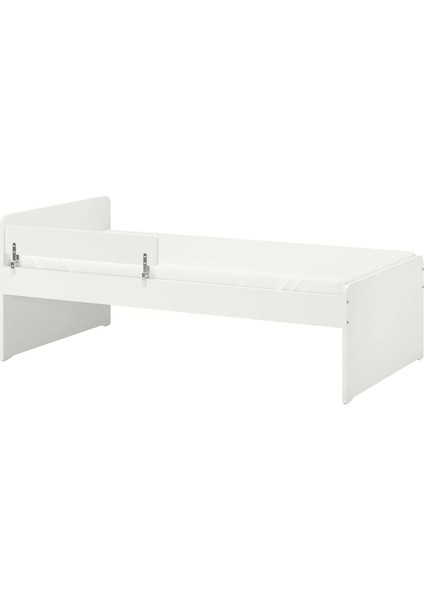 Slakt / Nattapa Tek Kişilik Karyola Beyaz 90 x 200 cm