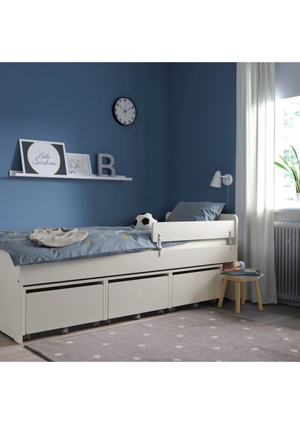 Slakt / Nattapa Tek Kişilik Karyola Beyaz 90 x 200 cm fırsatları