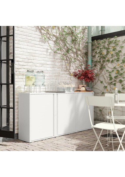 Sundsdö Kapaklı Dolap Kırık Beyaz 60 x 35 x 86 cm