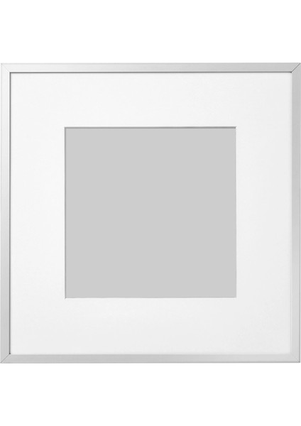 Lomvıken Gri Çerçeve Alüminyum 32 x 32 cm
