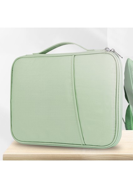 12-13 Inç Dizüstü Bilgisayar Taşıma Çantası Bilgisayar Koruma Çantası Naylon Kılıf Tutucu - Açık Yeşil (Yurt Dışından) fiyatları