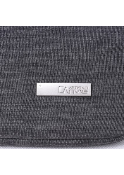 Canvasartısan L2-02 15 Inç Dizüstü Bilgisayar Koruyucu Kılıf Kılıfı Ince Hafif Iş Stili Dizüstü Bilgisayar Taşıma Çantası - Açık Gri (Yurt Dışından) modelleri