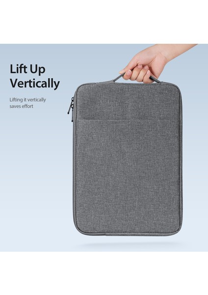 Dux Ducıs Lbdc Serisi 15,5-16 Inç Dizüstü Bilgisayar Dikey Koruyucu Çanta Dizüstü Bilgisayar Çantası - Koyu Gri (Yurt Dışından) fırsatları