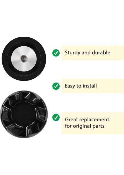 12 Paket 9704230 Blender Kuplör Blender Kuplaj Değiştirme Parçaları Mutfak Yardımı Için Uyumlu 2 Anahtarlı WP9704230VP (Yurt Dışından) indirimleri