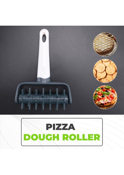 Pizza Needle Roller Kurabiye Hamur Puncher Ekmek Iğne Pizza Silindir Pasta Dilim Mutfak Araçları Bakeware Aksesuarları (Yurt Dışından) indirimleri