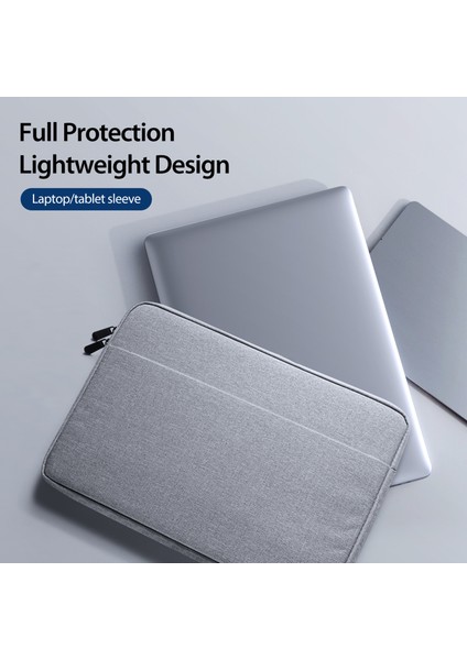 Dux Ducıs Lbdb Serisi 13-13,9 Inç Dizüstü Bilgisayar Çantası Fermuarlı Yatay Dizüstü Bilgisayar Kesesi - Açık Gri (Yurt Dışından) modelleri