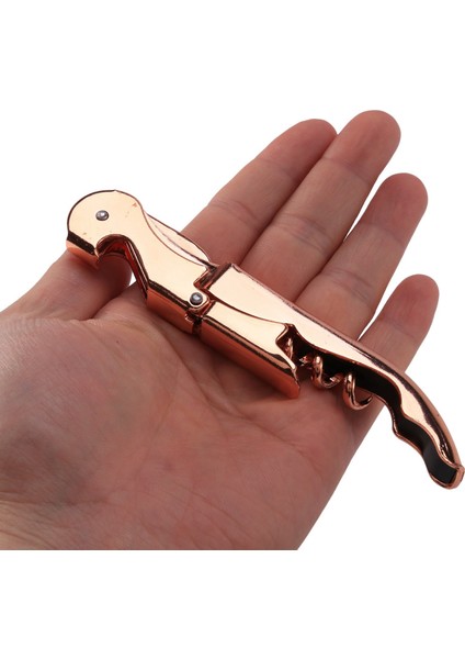 3x Gül Altın Tirbuşon Metal Şarap Tirbuşon Şarap Tirbuşon Çok Fonksiyonlu Kırmızı Şarap Tirbuşon (Yurt Dışından) fırsatları