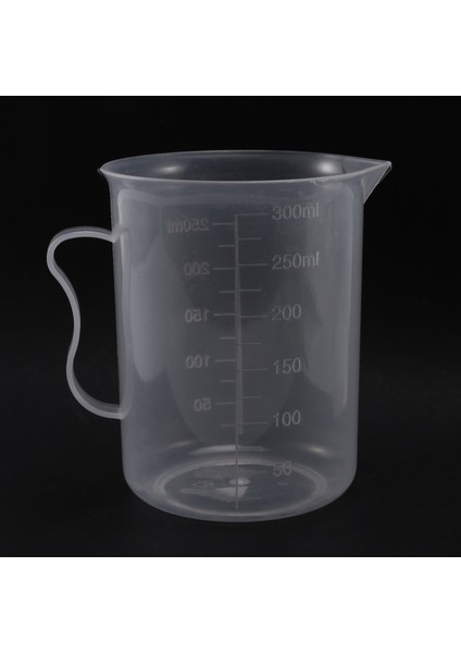 4x Sürahi Ölçüm 250ML Dereceli Beher Berrak Beyaz Plastik Fincan (Yurt Dışından) indirimleri