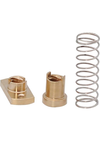 4 Set CR10 Z Eksen T8 Anti Backlash Yay Yüklü Somun Eliminasyon Uzay Pirinç Fındık Yükseltme Ender 3s Ender 3 Pro (Yurt Dışından) indirimleri