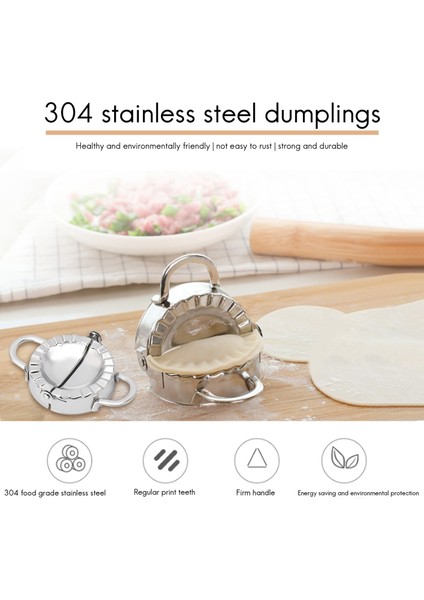 Köfte Üreticisi 7 Paket Paslanmaz Çelik Kolay Pasta Ravioli Empanadas Pres Kalıp Pierogi Kesici Ambalajlar Pasta Yapım Araçları (Yurt Dışından) indirimleri