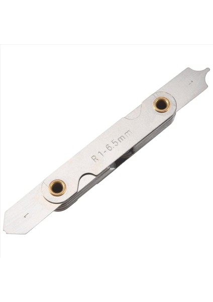Radıus Gösterge Seti 4pcs Paslanmaz Çelik Yarıçap Filetet Gösterge Ölçüm Aracı (R0 3-1 5/ R1-6 5/ R7-14 5/ R15-25) (Yurt Dışından) indirimleri